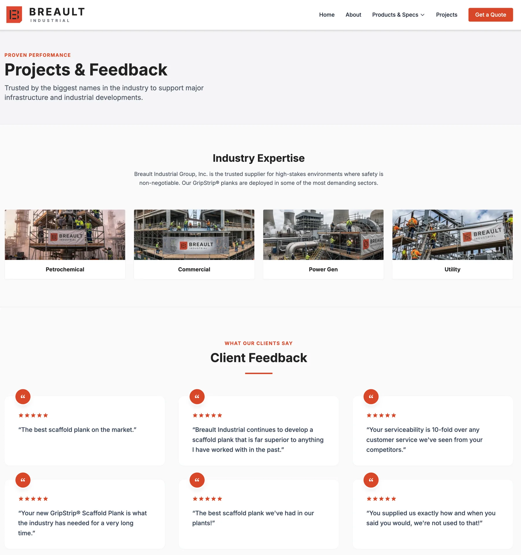 Breault Industrial Group Project Gallery — after