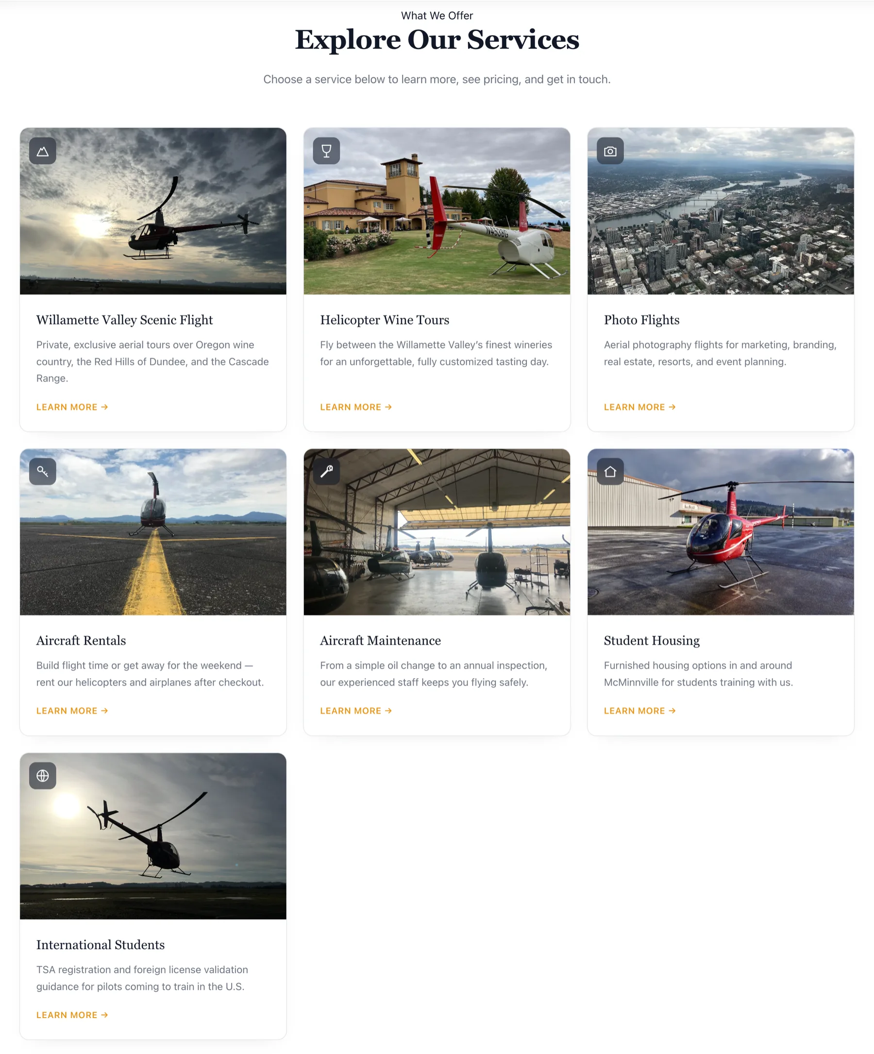 Jerry Trimble Helicopters Services — after