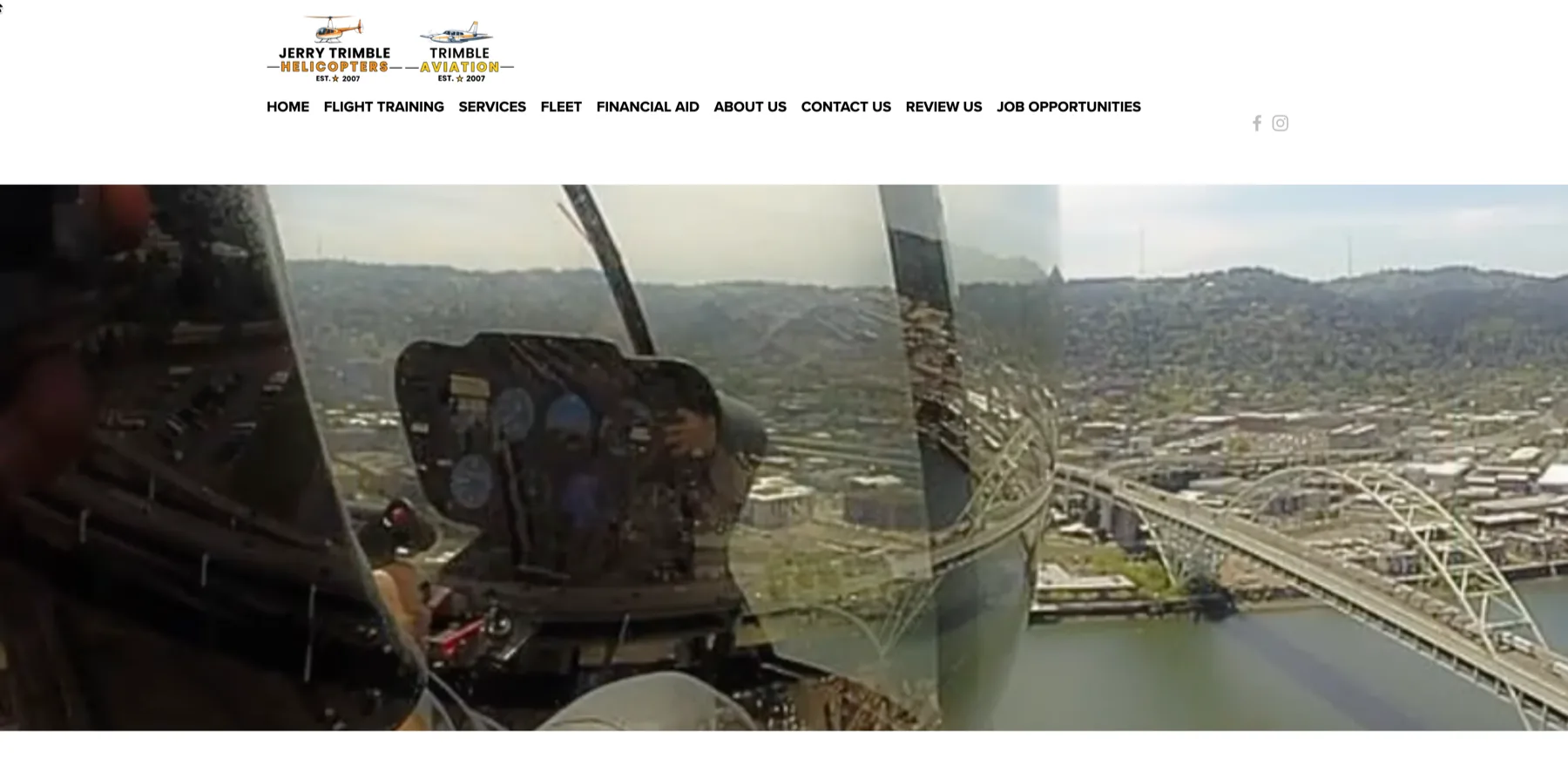 Jerry Trimble Helicopters Homepage — before