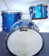 60’s Ludwig Blue Sparkle Drum Kit