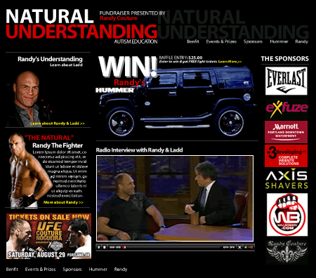 Randy Couture Event Homepage