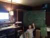 My Homemade Chalkboard in Place of the Smelly Marker Whiteboard