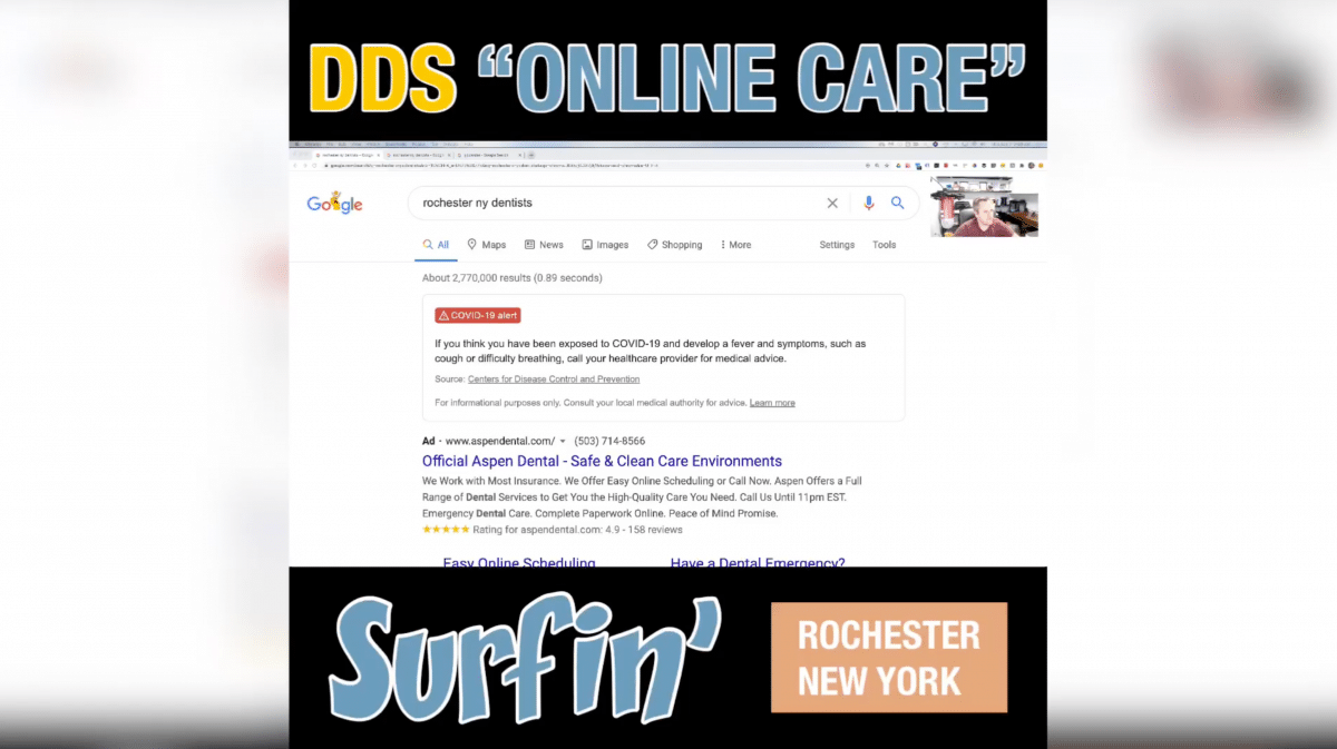 DDS Practice NEW Google “Online Care” Option Feature And Other Tips | Golden Dental Marketing | Ep. 208