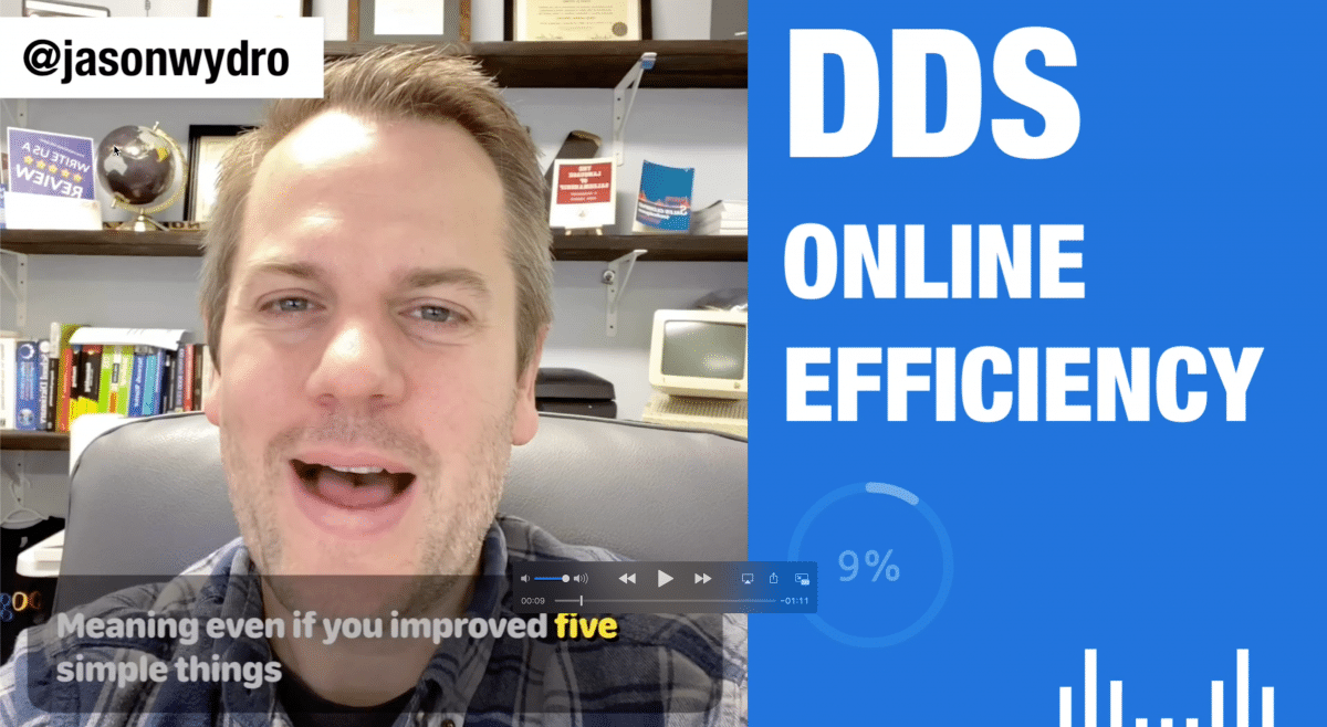 DDS And Dental Practice Owner Unknown Online Loss And Efficiency | Golden Dental Marketing | Ep. 223