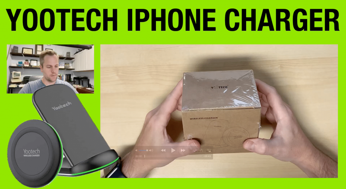 UNBOXING - Yootech Wireless iPhone Charger Pad and Stand Combo, Qi-Cert 10W Max | The Jason Wydro Show | Ep. 176