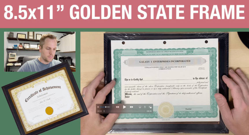 Ep__177___16-9___UNBOXING_-_Golden_State_Art__Display_8_5x11_Certificate_Photo__Wall_Hanging_Frame_with_Real_Glass___The_Jason_Wydro_Show___Ep__177_mp4