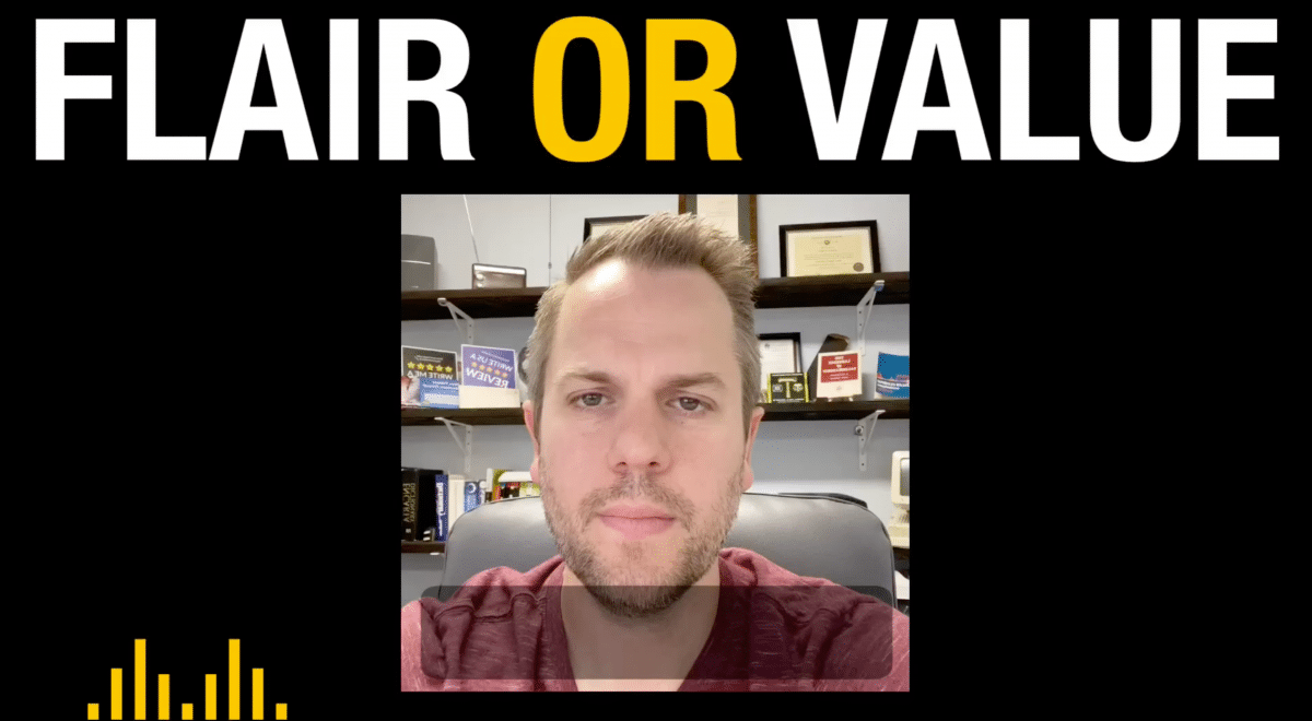 DDS Practice Owners, It’s Too Easy To Choose Flair Over Value, Doesn’t Pay | Golden Dental Marketing | Ep. 199