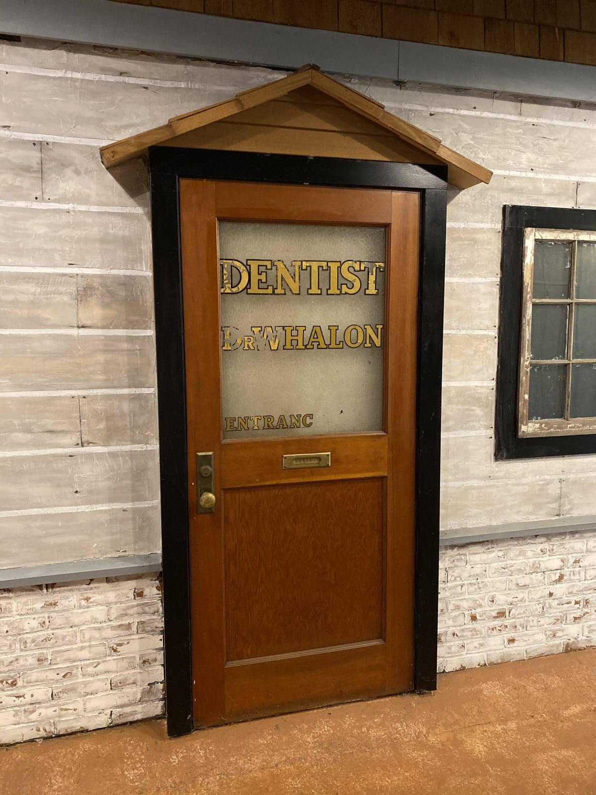 DDS, Dentist Vintage Office Door, Neat History Of Dentistry
